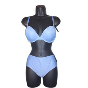 Youmita 40C Ocean Depths Padded Push Up Bra and XL Seamless Panty NWT
